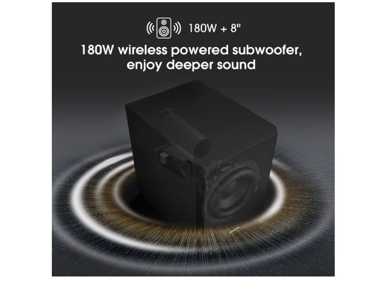 Hisense U5120GW+ 7.1.2ch Premium Sound Bar w/ Subwoofer 570W Hi-Res Audio Bluetooth 4.2