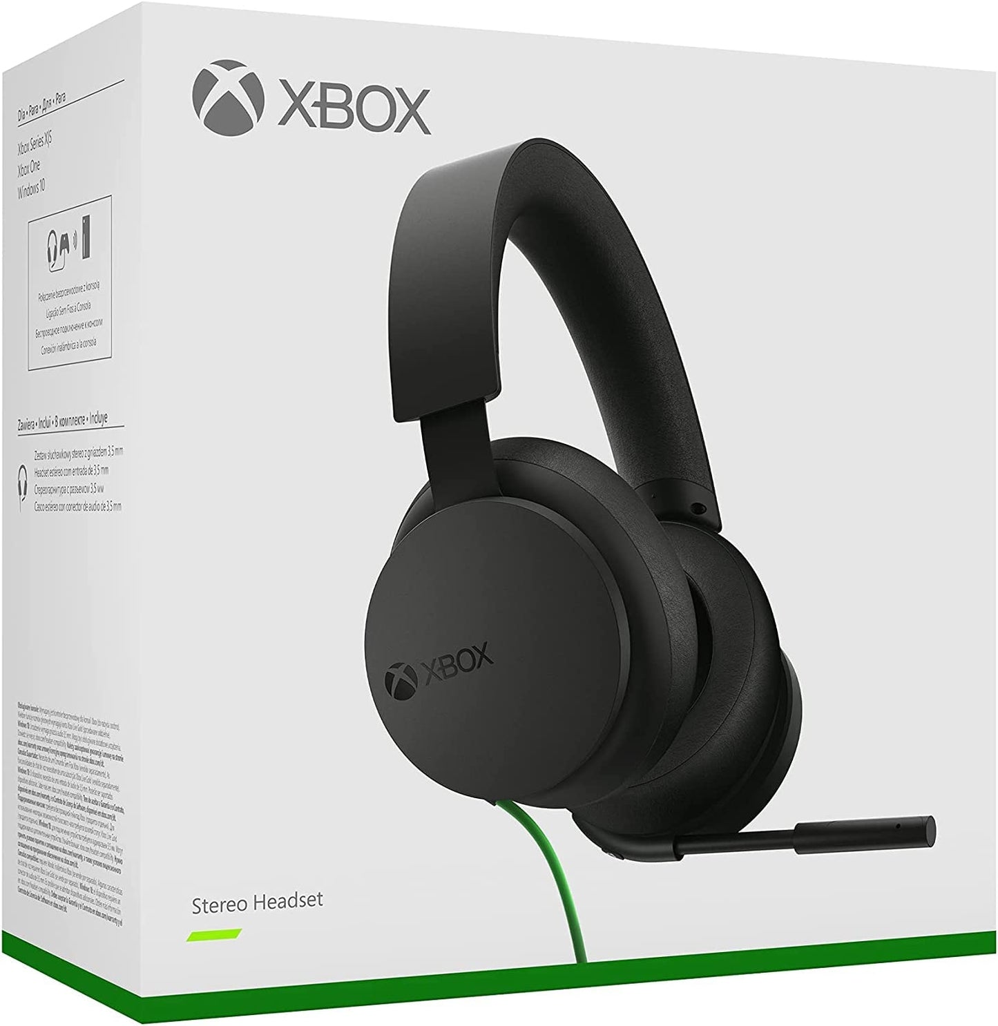 Microsoft Xbox Stereo Headset for Xbox Series X|S, Xbox One, and Windows - Black 8LI-00001