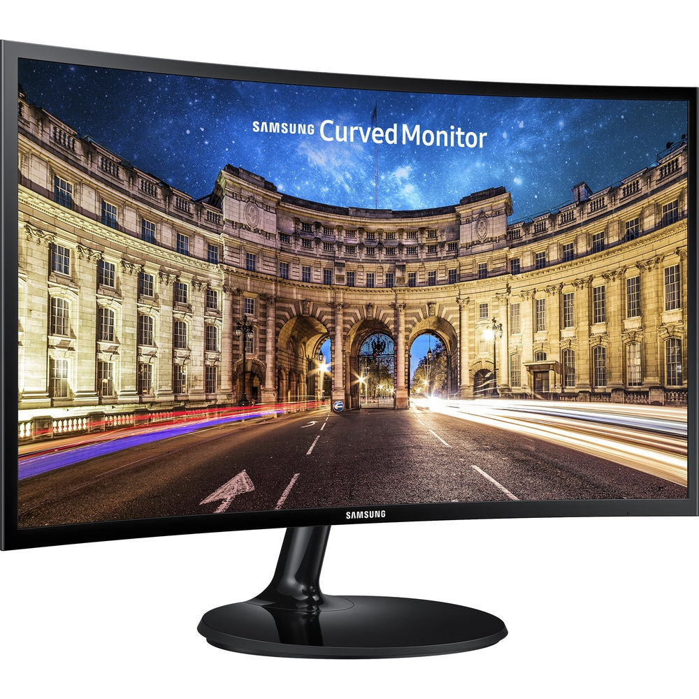 Samsung 27" Curved 390 Series Business Monitor 1920 x 1080 4ms VGA & HDMI Black LC27F390FHNXGO