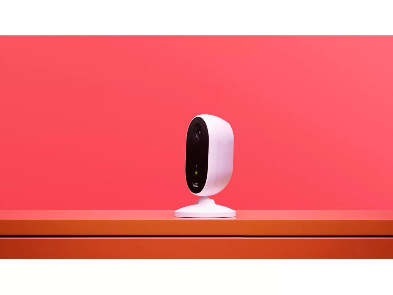 WiZ Indoor Security Camera 1080p HD Video Motion Detection Full-Duplex Audio 9290032636