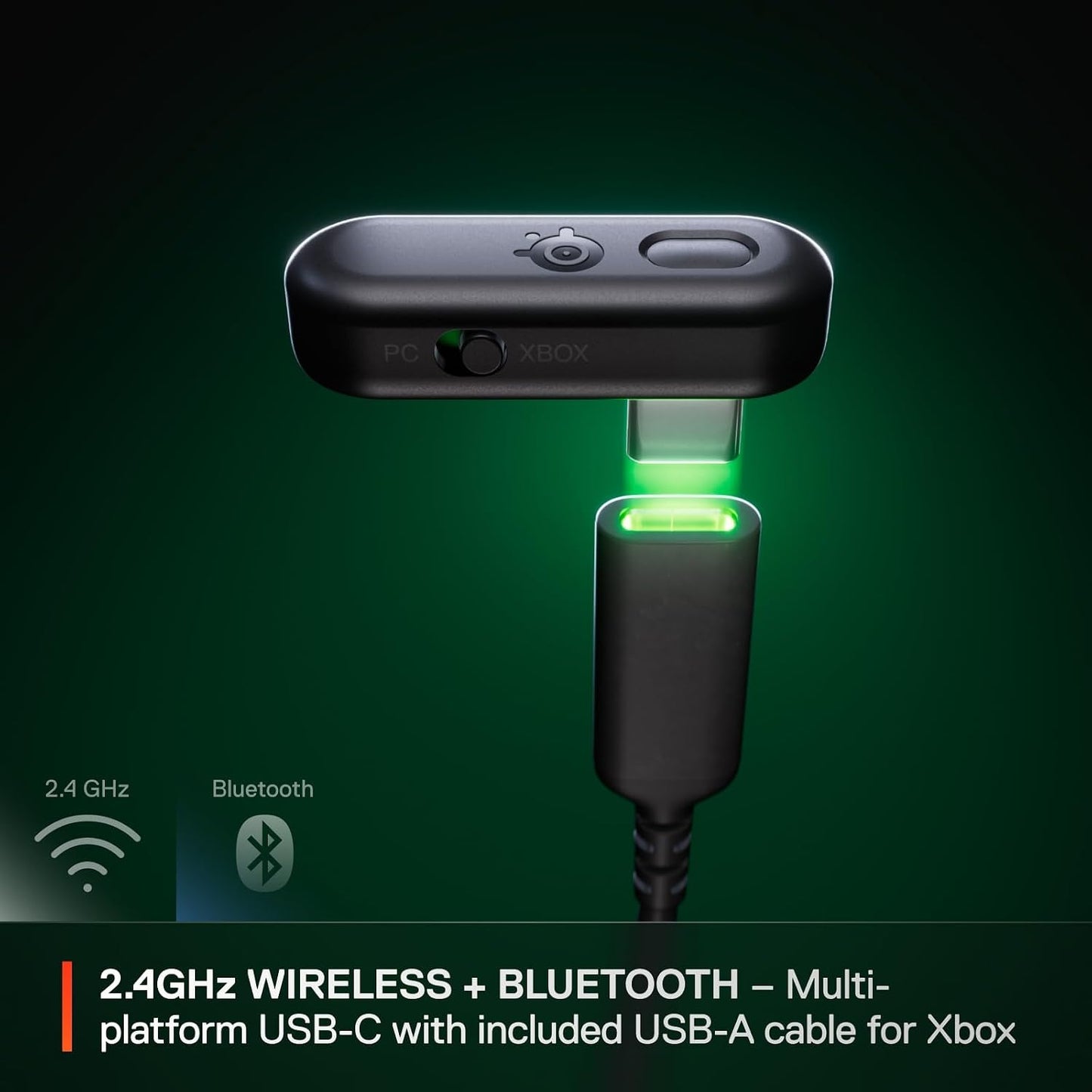SteelSeries - Arctis GameBuds True Wireless In-Ear Earbuds with 2.4GHz/Bluetooth for XBOX One, XBOX X/S, PS5/PS4, PC