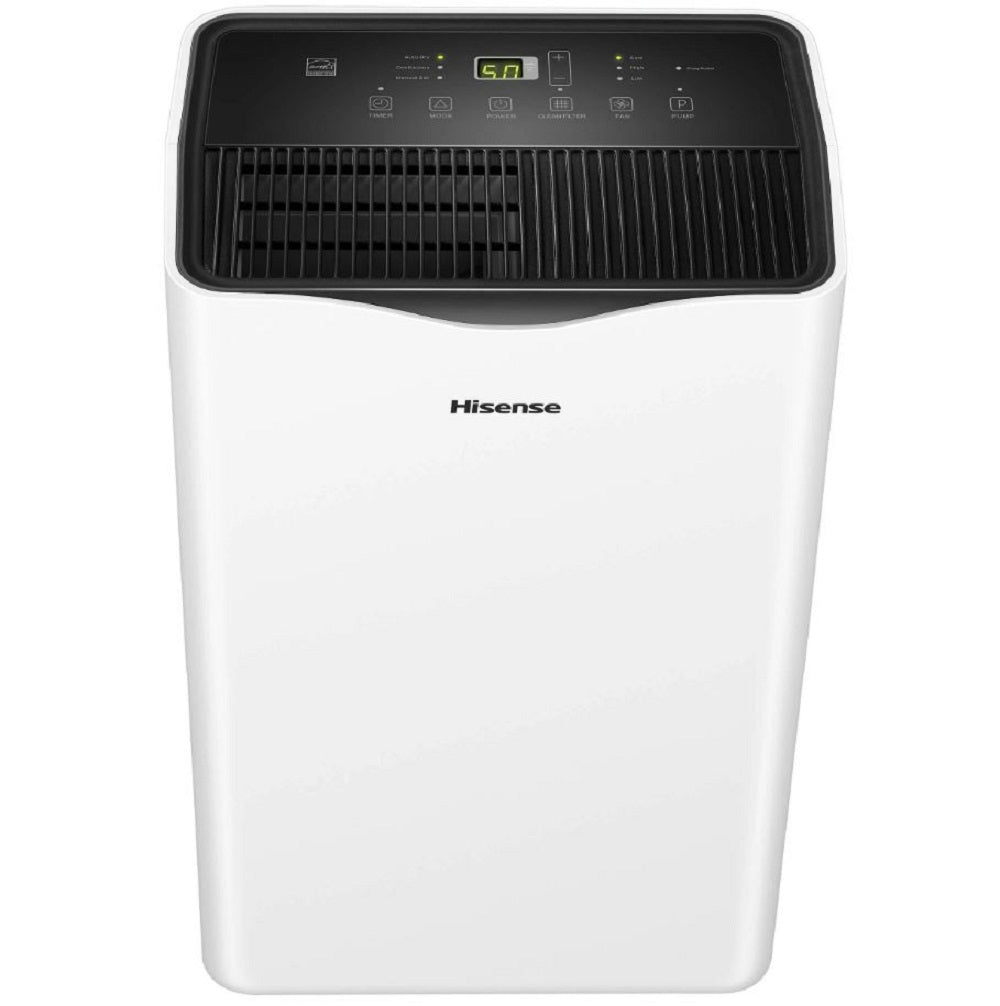 Hisense Energy Star 50 Pint 3-Speed Dehumidifier 115v - DH5023KP