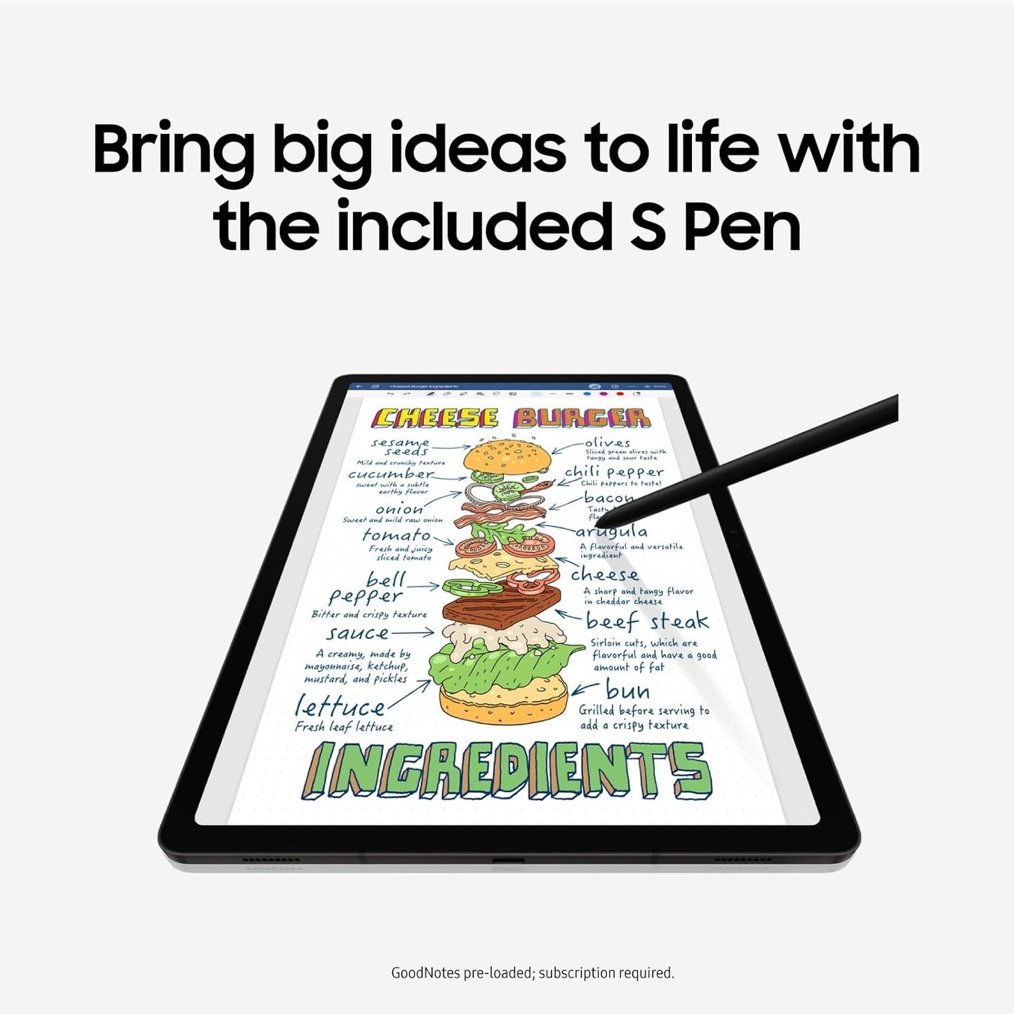 Samsung SM-X818UZAAUSC Galaxy Tab S9+ 5G Tablet for US CELLULAR,12GB + 256GB, USC Gray