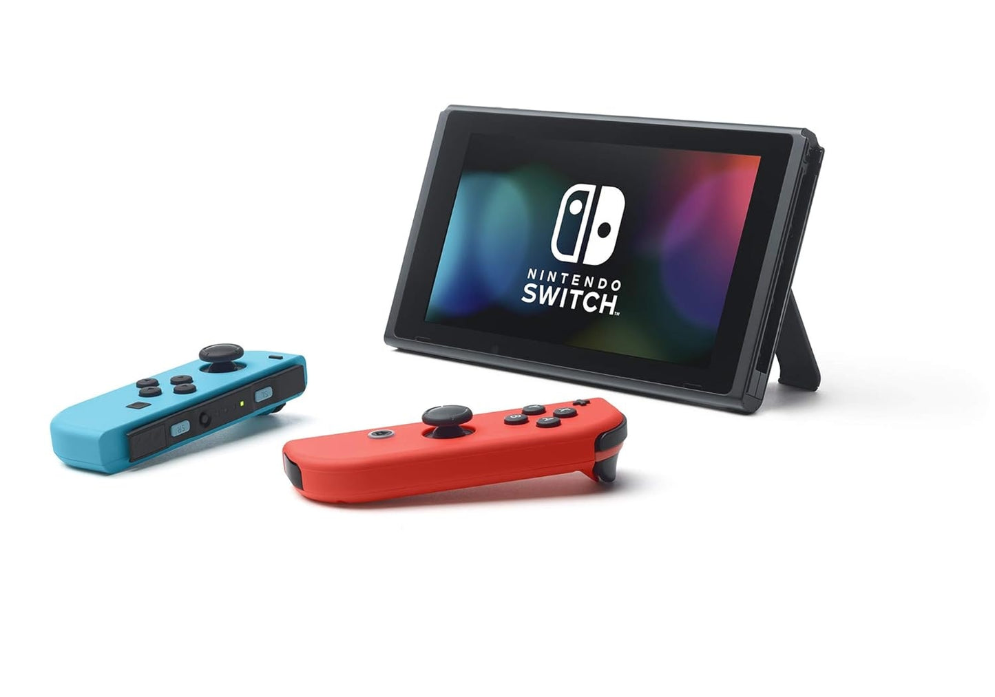 Nintendo Switch with Neon Blue and Neon Red Joy-Con HAC-001