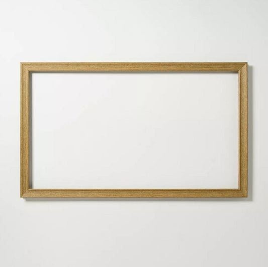 Deco TV Frames 55" TV Frame Bezel Wood, Hearth & Hand with Magnolia, Compatible for Samsung The Frame 2021-2024 TV Models