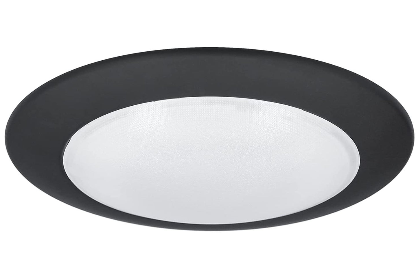 Luminance 7.5" LED Flush Mount Disk Light Ceiling Fixture Black - F8626-31