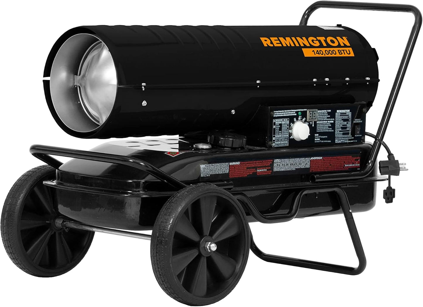 Remington 140,000 Btu/h 3500 sq ft Forced Air Kerosene Heater REM-140T-KFA-B