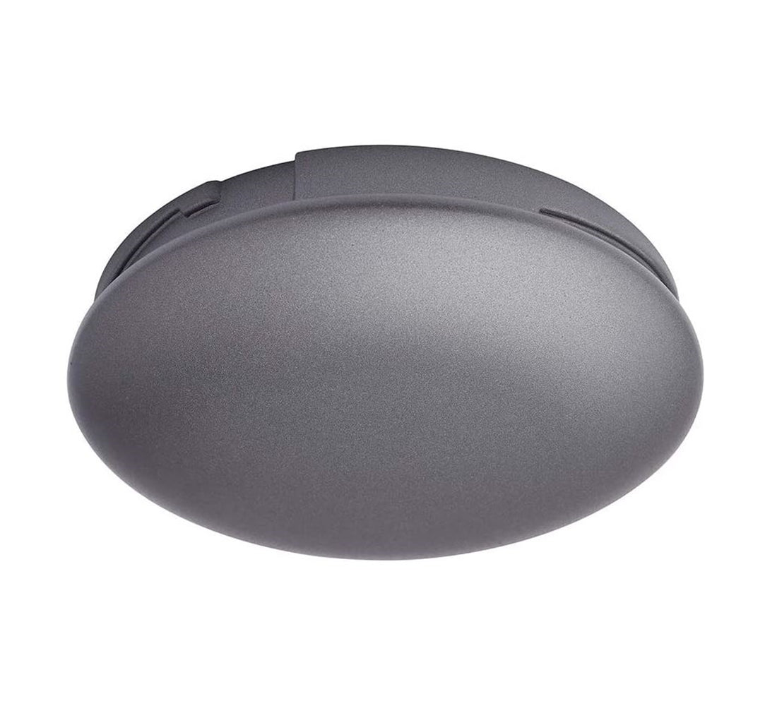 Kathy Ireland Home Lindbergh Eco No-Light Plate, Graphite Finish CP315GRT