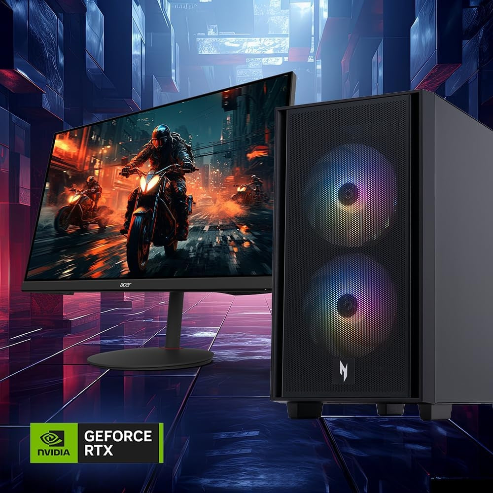 Acer Nitro 60 N60-640-UR14 Gaming Desktop | Intel Core i7-14700F| 32GB/ 2TB | WiFi 802.11ac | Win 11 Home DG.E4BAA.005