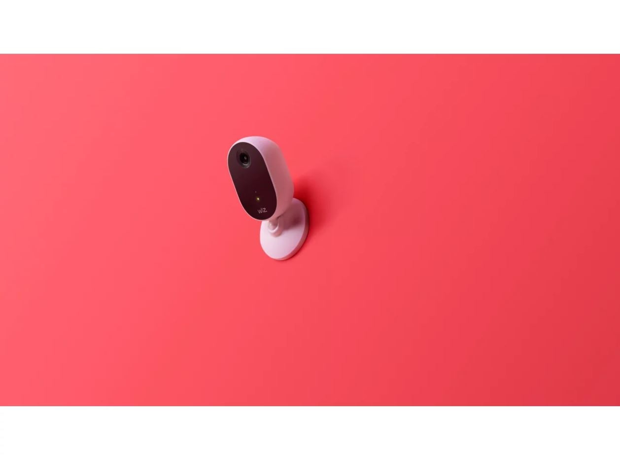 WiZ Indoor Security Camera 1080p HD Video Motion Detection Full-Duplex Audio 9290032636