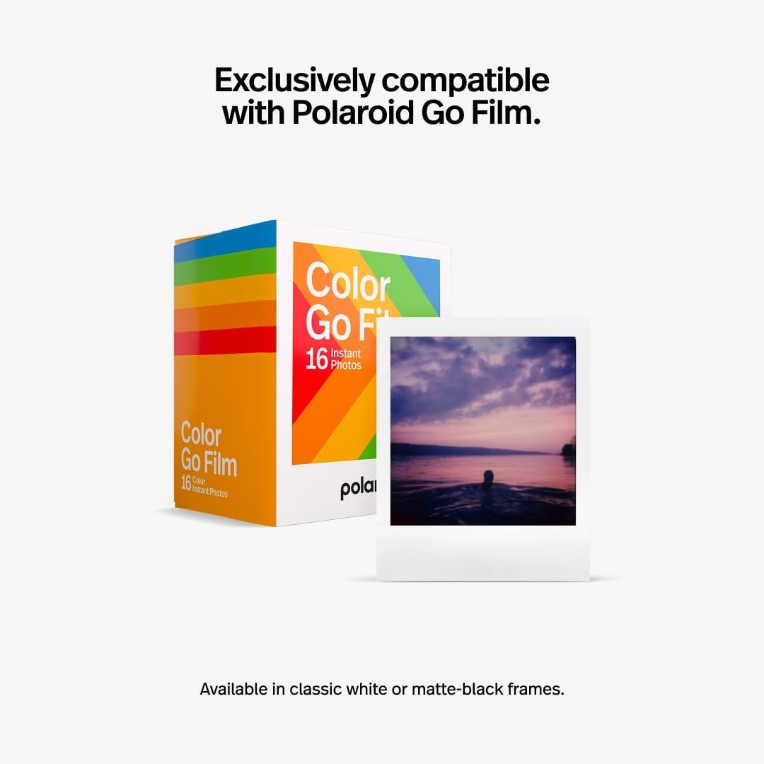 Polaroid Go Everything Box Bundle (Gen 2) - White: Automatic Focus Instant Film Camera