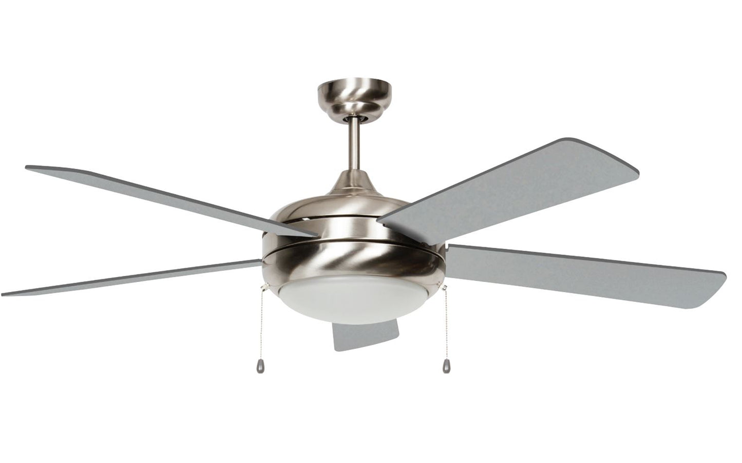 Concord 52" Span Chrome Ceiling Fan Blades f/ 52SAX5EST-CH Set of 5