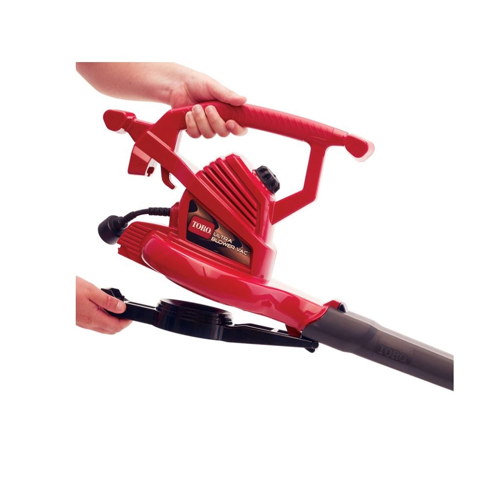 Toro 51619 Leaf Blower/Vacuum Ultra 260 mph 340 CFM 110 V Electric Handheld