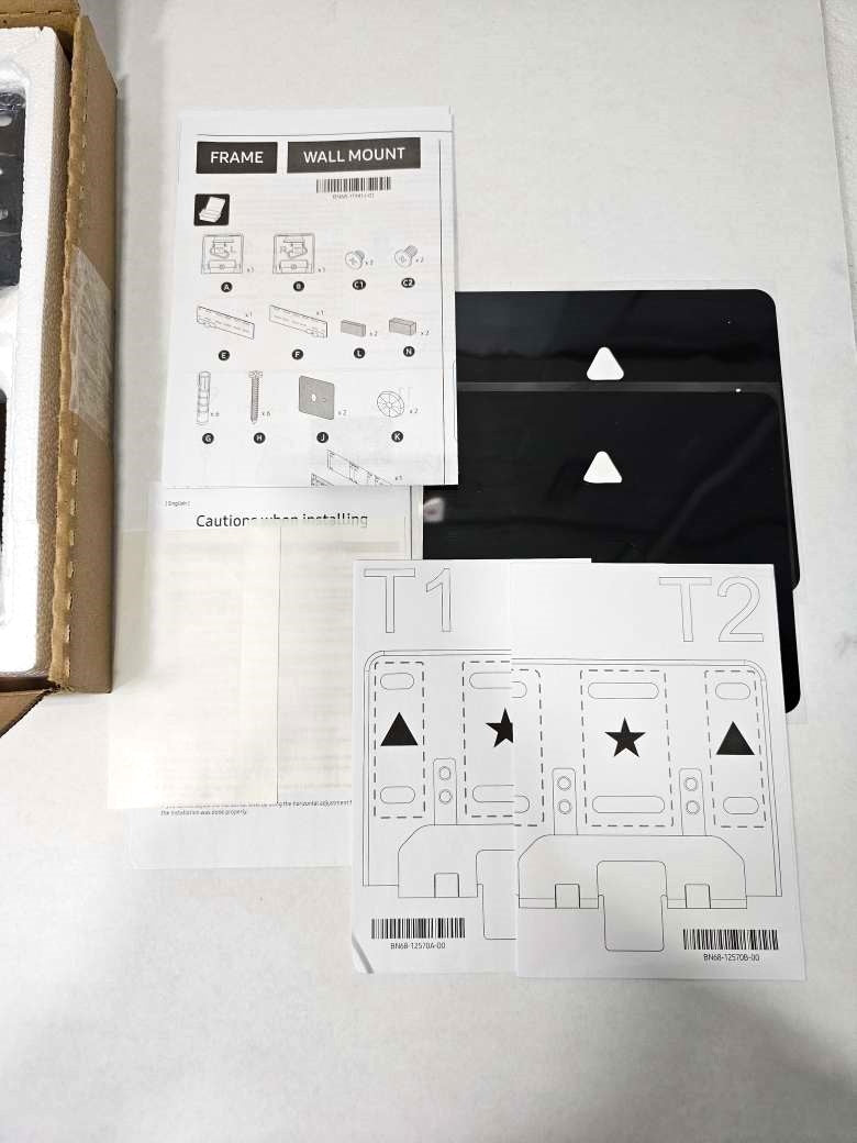 Samsung Wall Mount for "The Frame" TVs Fits 50”- 85" 2022 TV models - BN96-55181B