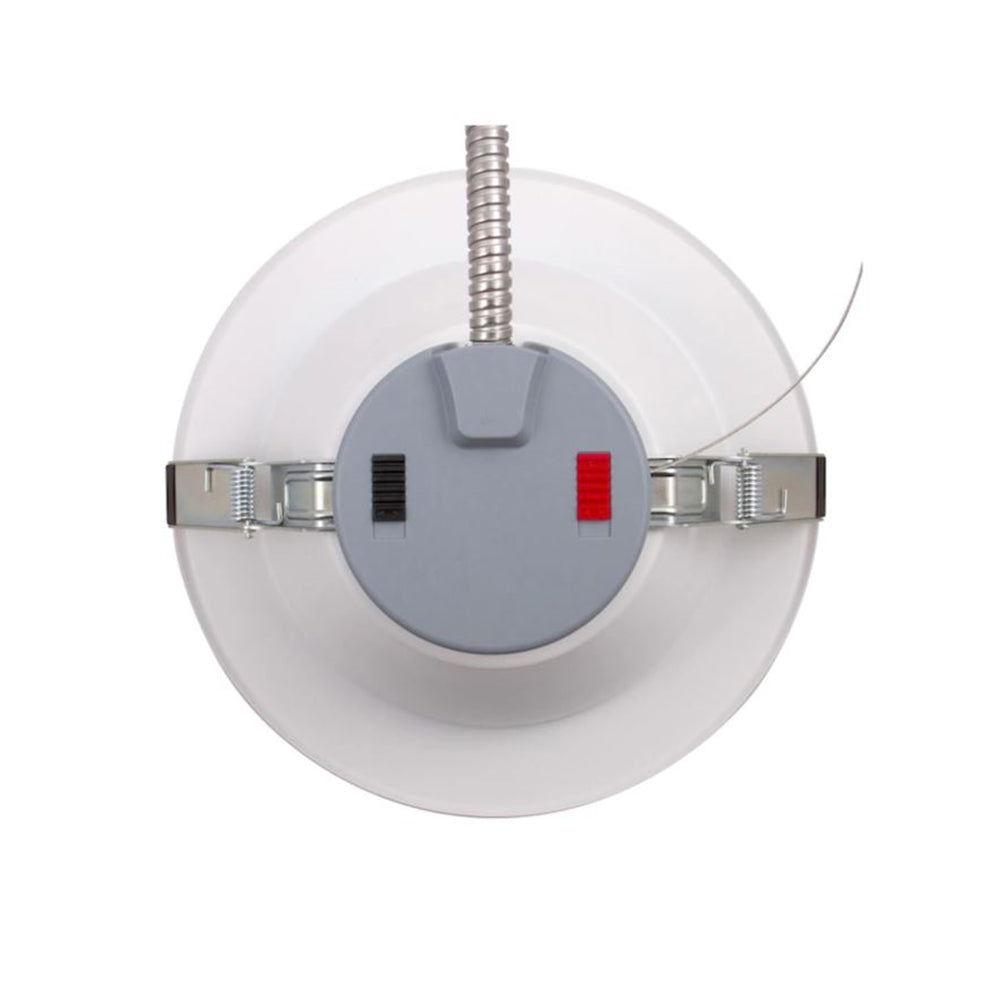 Sunset Lighting Spectrum Series White 8" Recessed Downlight 2000-Lumen Switchable Round Dimmable LED F9617-30