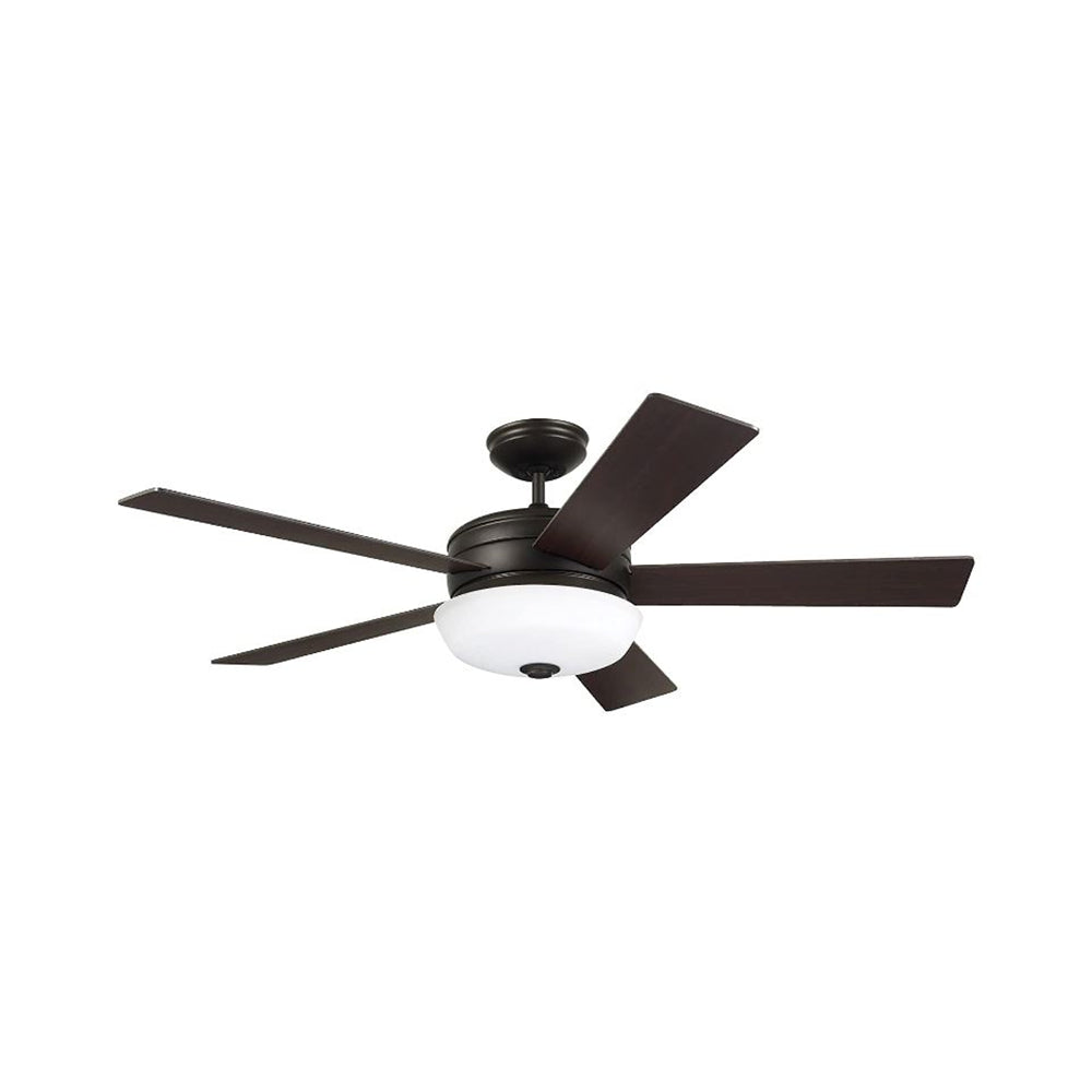Emerson Cronley 54" Ceiling Fan Light Fixture and Remote, Oil Rubbed Bronze CF411ORB