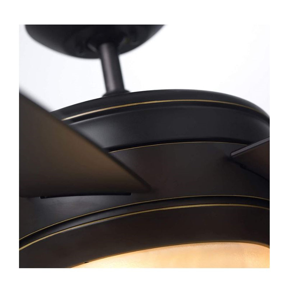 Emerson Summerhaven Golden Espresso 52" Outdoor Ceiling Fan w/ Light CF850GES