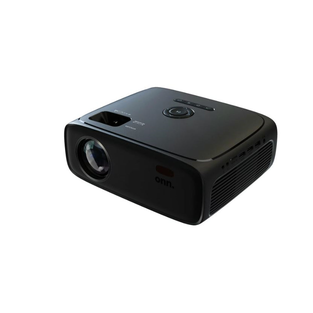 HD 1080p LCD Home Theater Projector, Streaming Ready, 6' HDMI Cable, 5 Watt Speaker, Remote, 32" - 210" image size, Supports HDMI/USB/MicroSD/AV, Indoor & outdoor use - 100096801