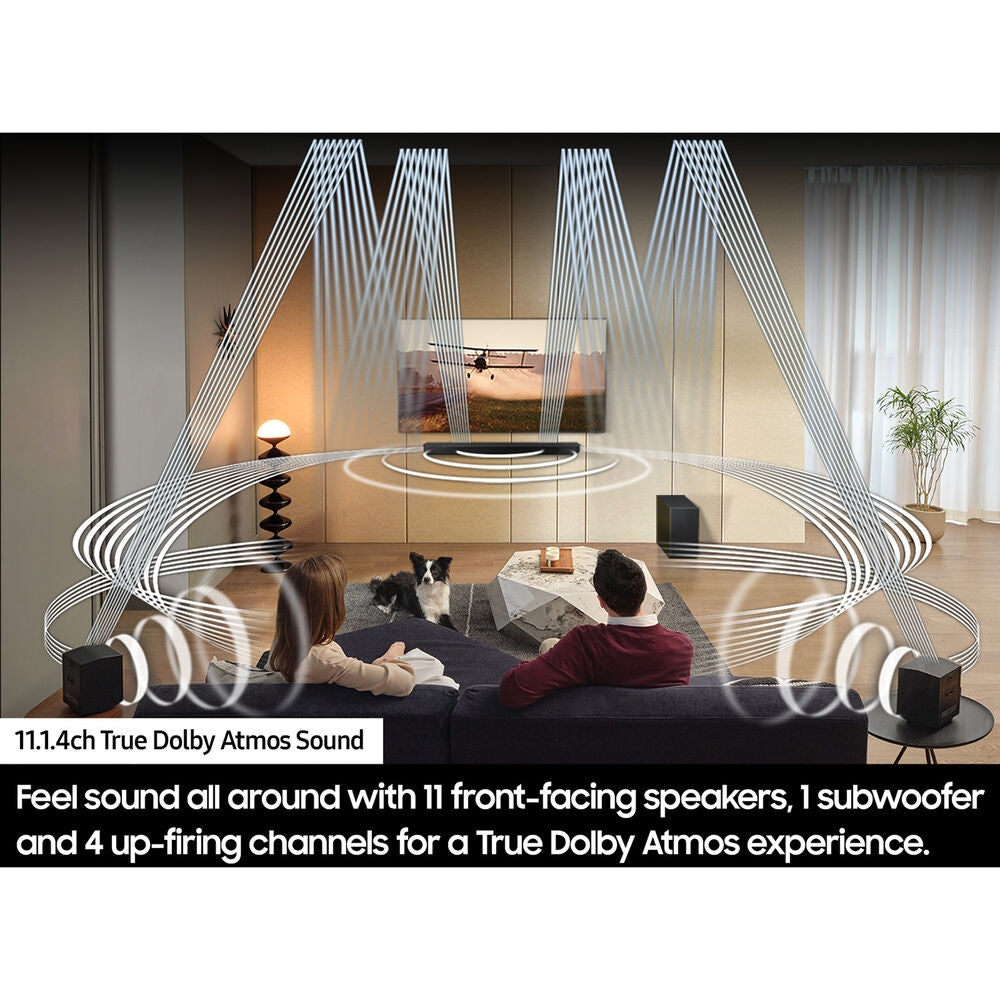 Samsung 656W 11.1.4-Ch 656W Dolby Atmos Soundbar System HW-Q990D/ZA