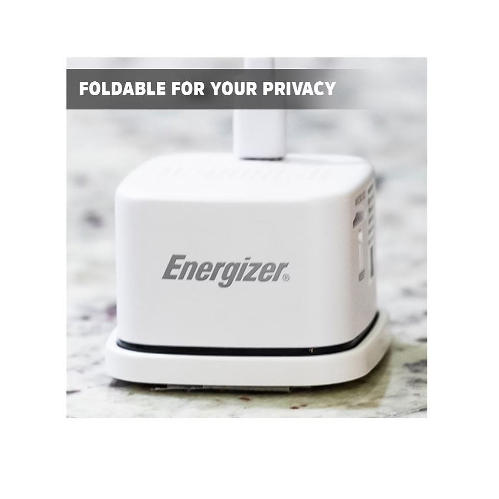 Energizer Connect Smart Wi-Fi 2K Foldable Indoor Camera, White EIX1-1005-2KW