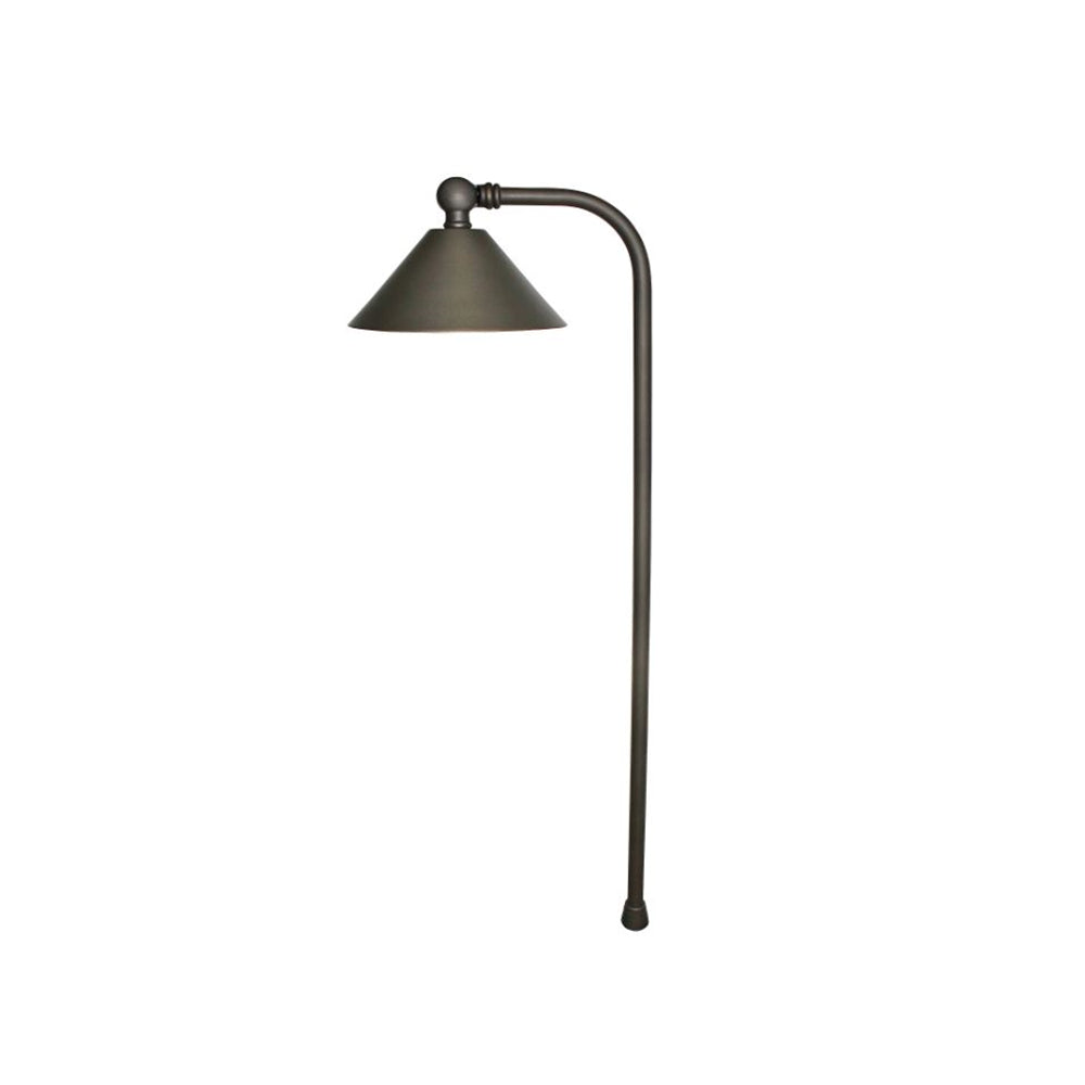 Luminance Path Light Adjustable Swivel Integral LED, Solid Brass, Foundry Bronze FG2535-77