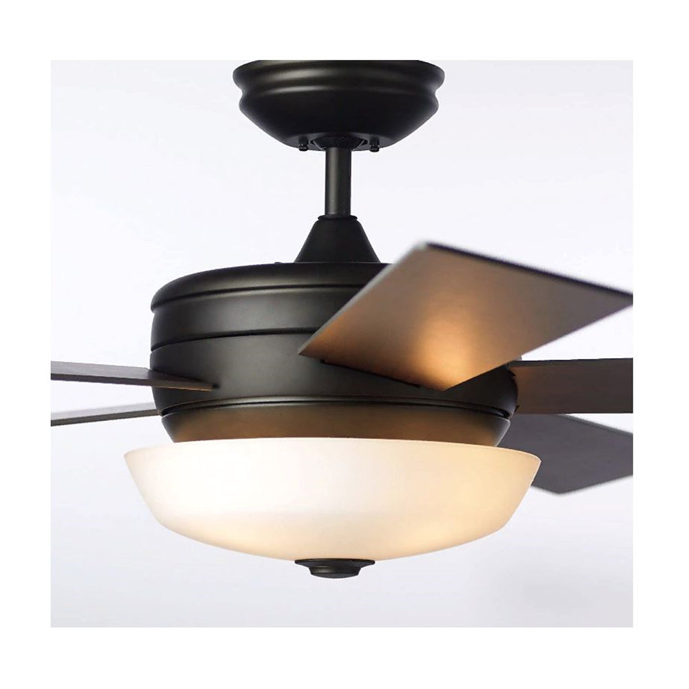 Emerson Cronley 54" Ceiling Fan Light Fixture and Remote, Oil Rubbed Bronze CF411ORB