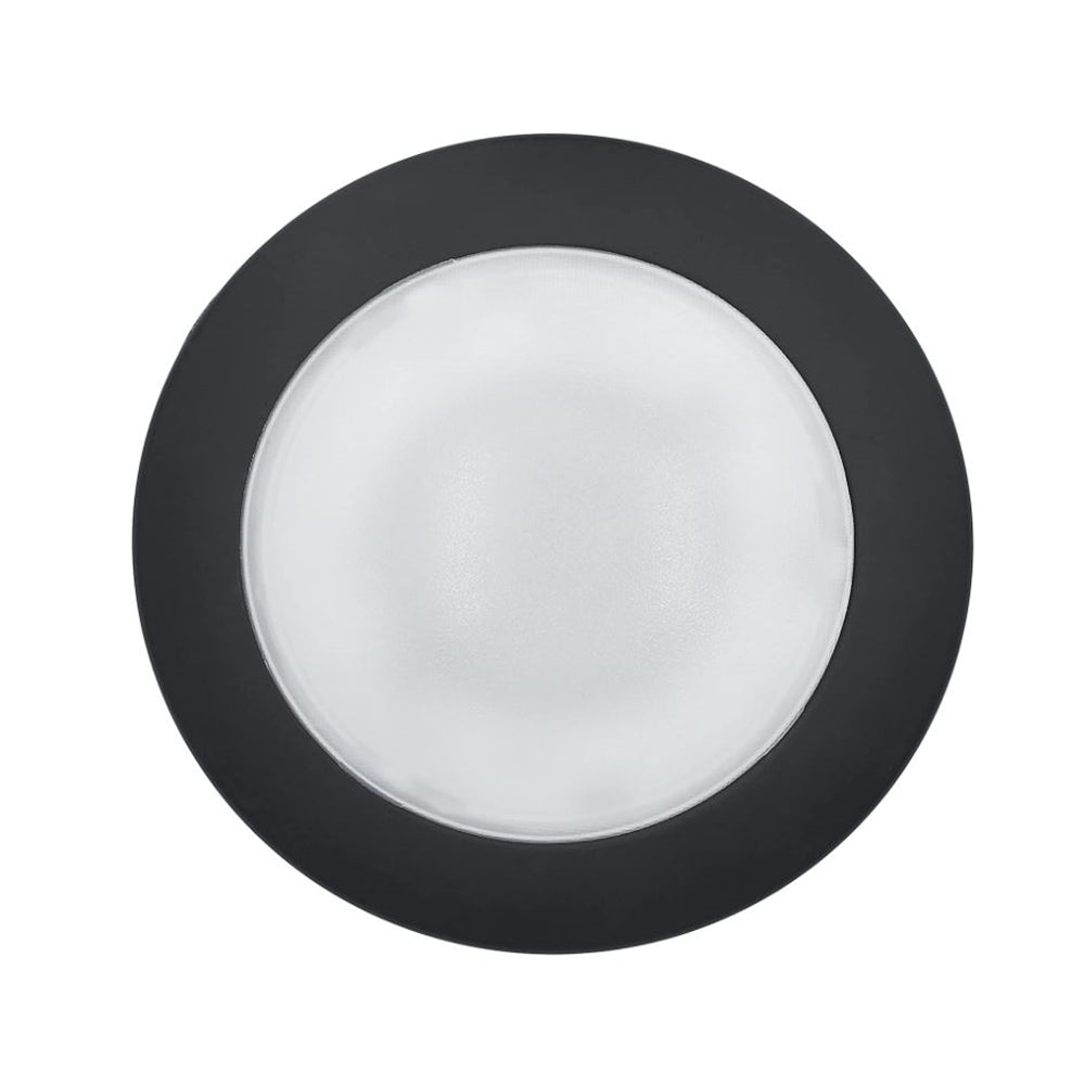 Luminance 7.5" LED Flush Mount Disk Light Ceiling Fixture Black - F8626-31
