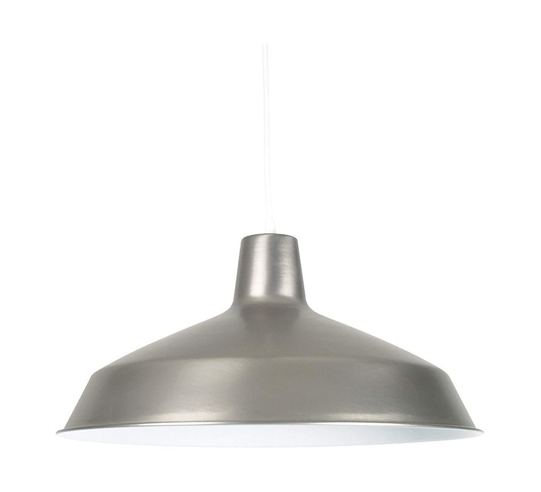 Luminance Sunset Lighting F3513-53 One Light Pendant Satin Nickel Finish