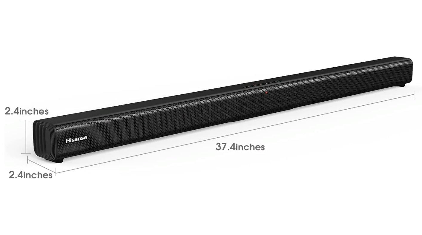 Hisense HS205 2.0ch Sound Bar 60W Bluetooth, HDMI ARC/Optical/AUX/USB