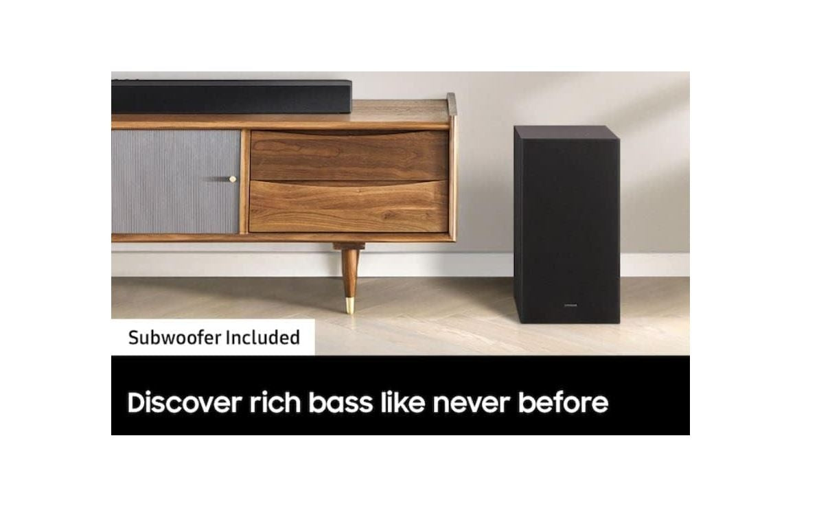 Samsung HW-B63C/ZA 3.1 Channel Soundbar with Dolby Audio/DTS Virtual:X