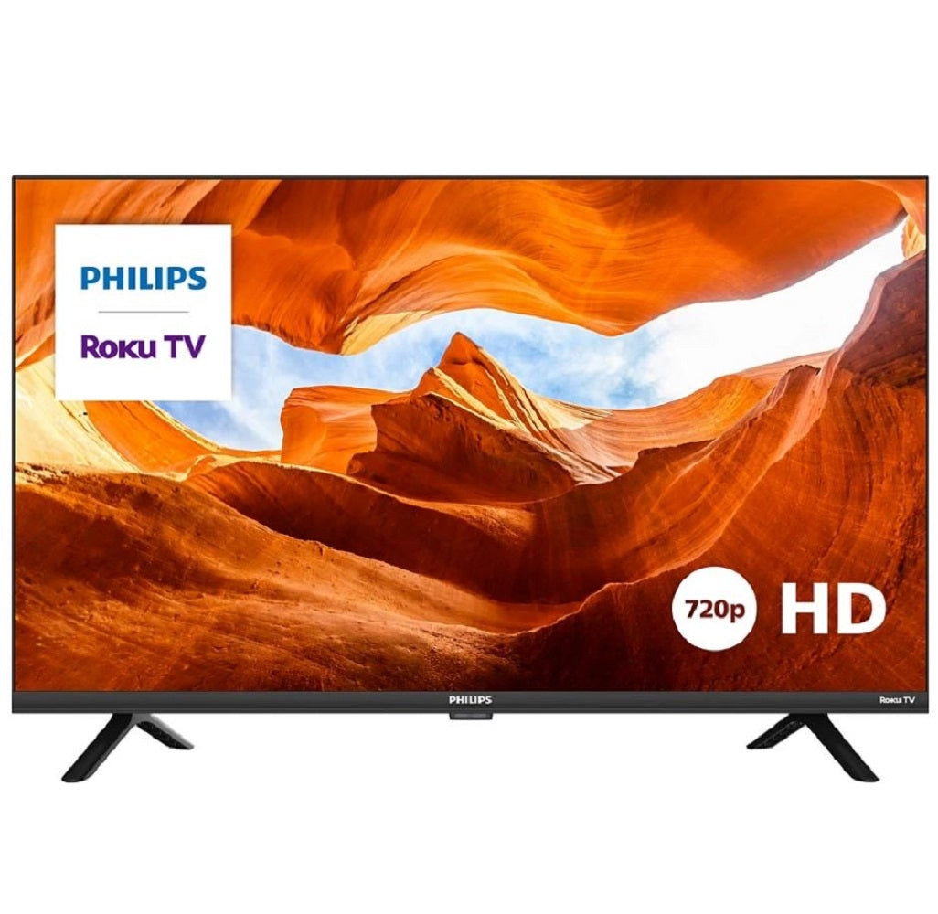 Philips 32" 720p HD Roku Smart TV 32PFL4674/F, Alexa Compatible