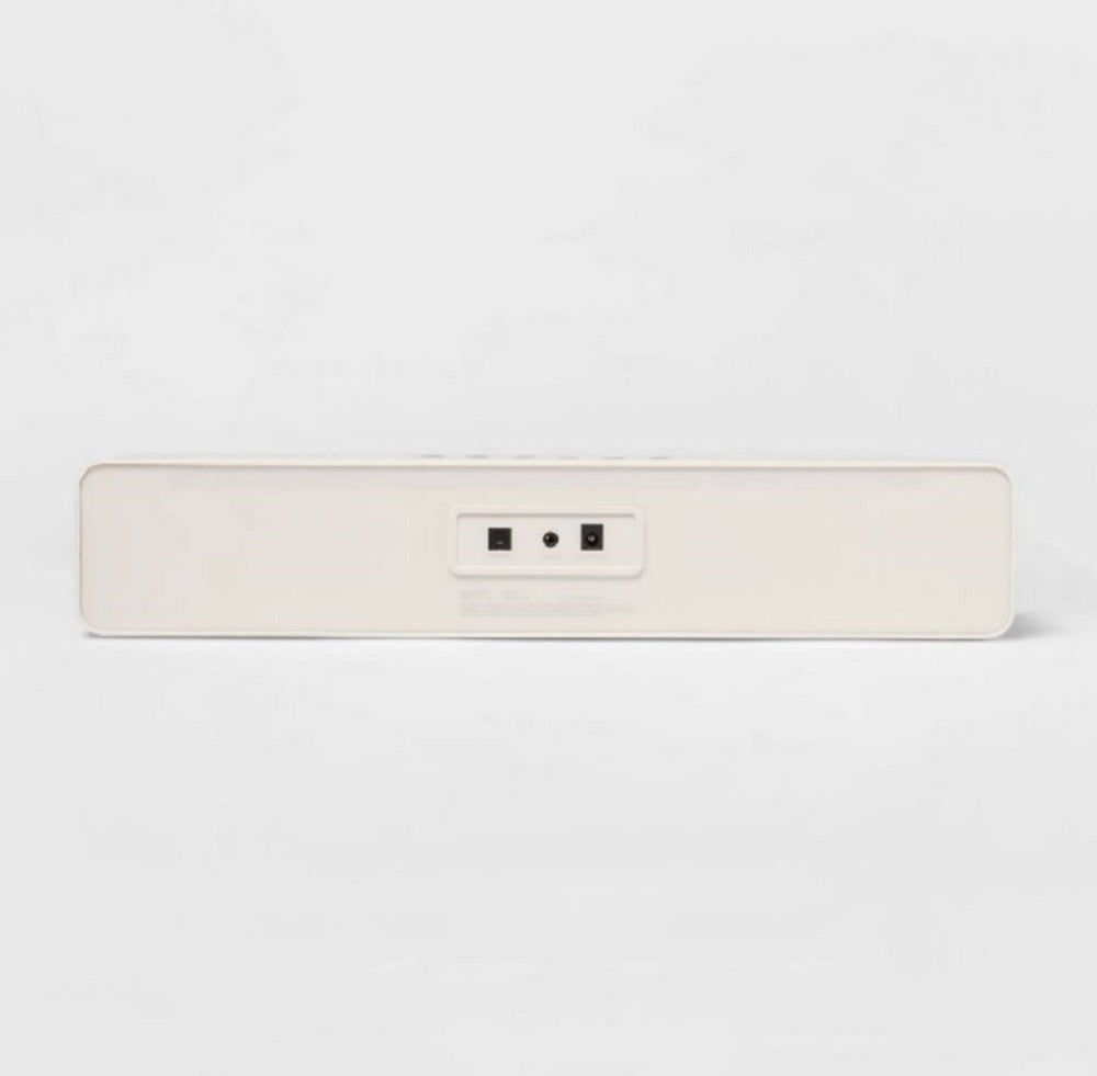 Heyday Sound Bar with Bluetooth 5.0 Stone White, Up to 8 hrs