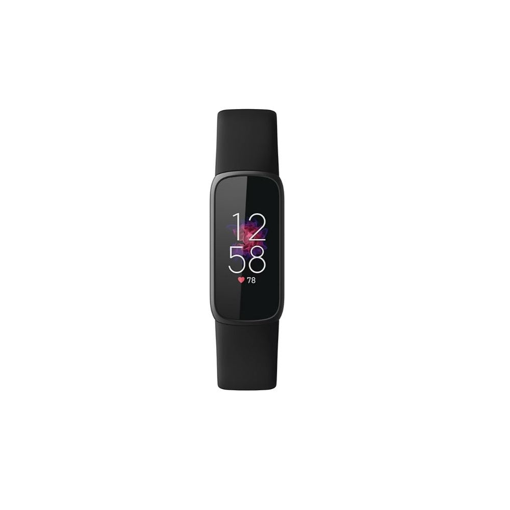 Fitbit Luxe Fitness Tracker w/ One-Size Band & Bonus Small Band Black FB422BKBKL