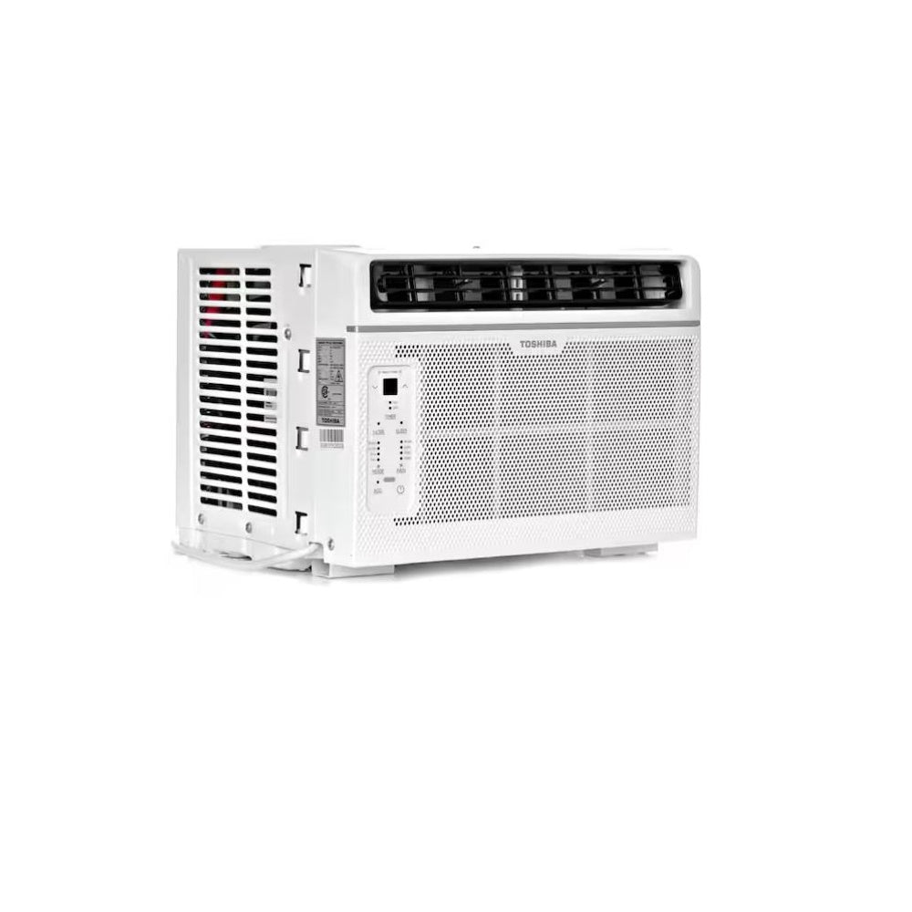 Toshiba 6,000 BTU 115 Volt Window Air Conditioner Cools 250 sq. ft. with Remote in White RAC-WK0612CRRU
