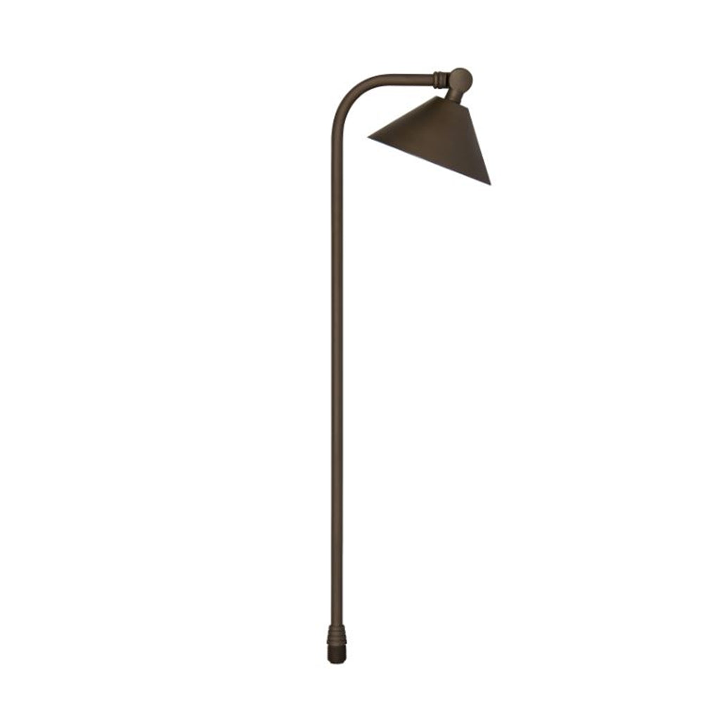 Luminance Path Light Adjustable Swivel Integral LED, Solid Brass, Foundry Bronze FG2535-77