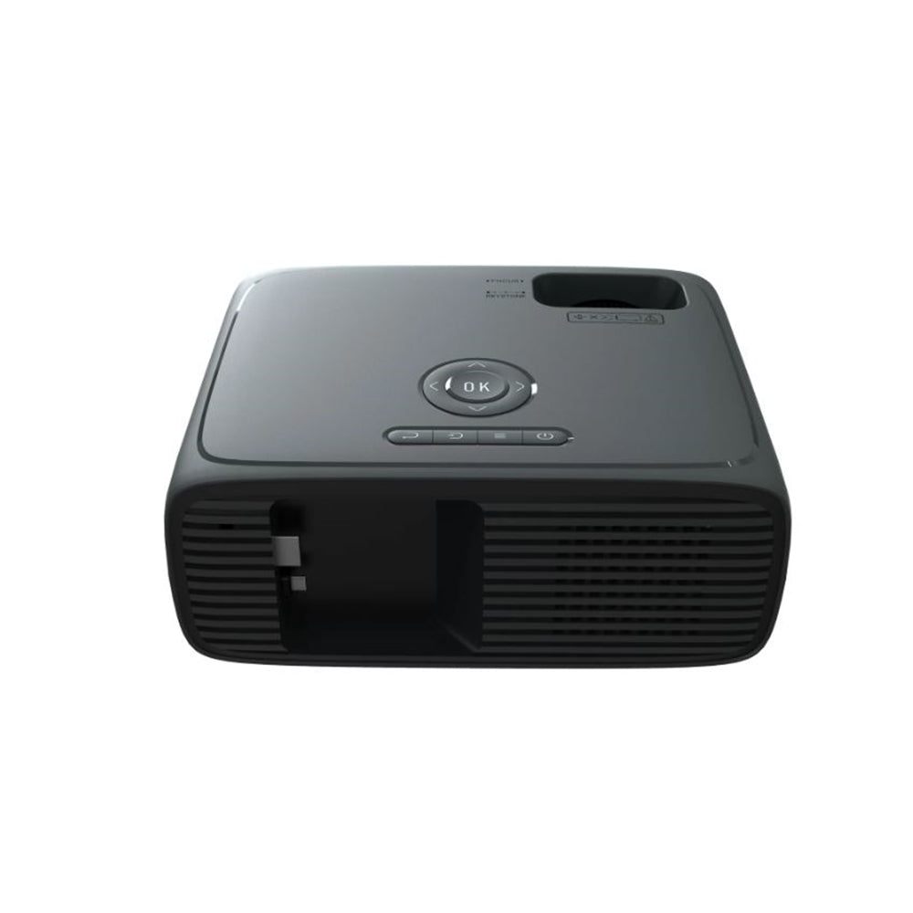 HD 1080p LCD Home Theater Projector, Streaming Ready, 6' HDMI Cable, 5 Watt Speaker, Remote, 32" - 210" image size, Supports HDMI/USB/MicroSD/AV, Indoor & outdoor use - 100096801