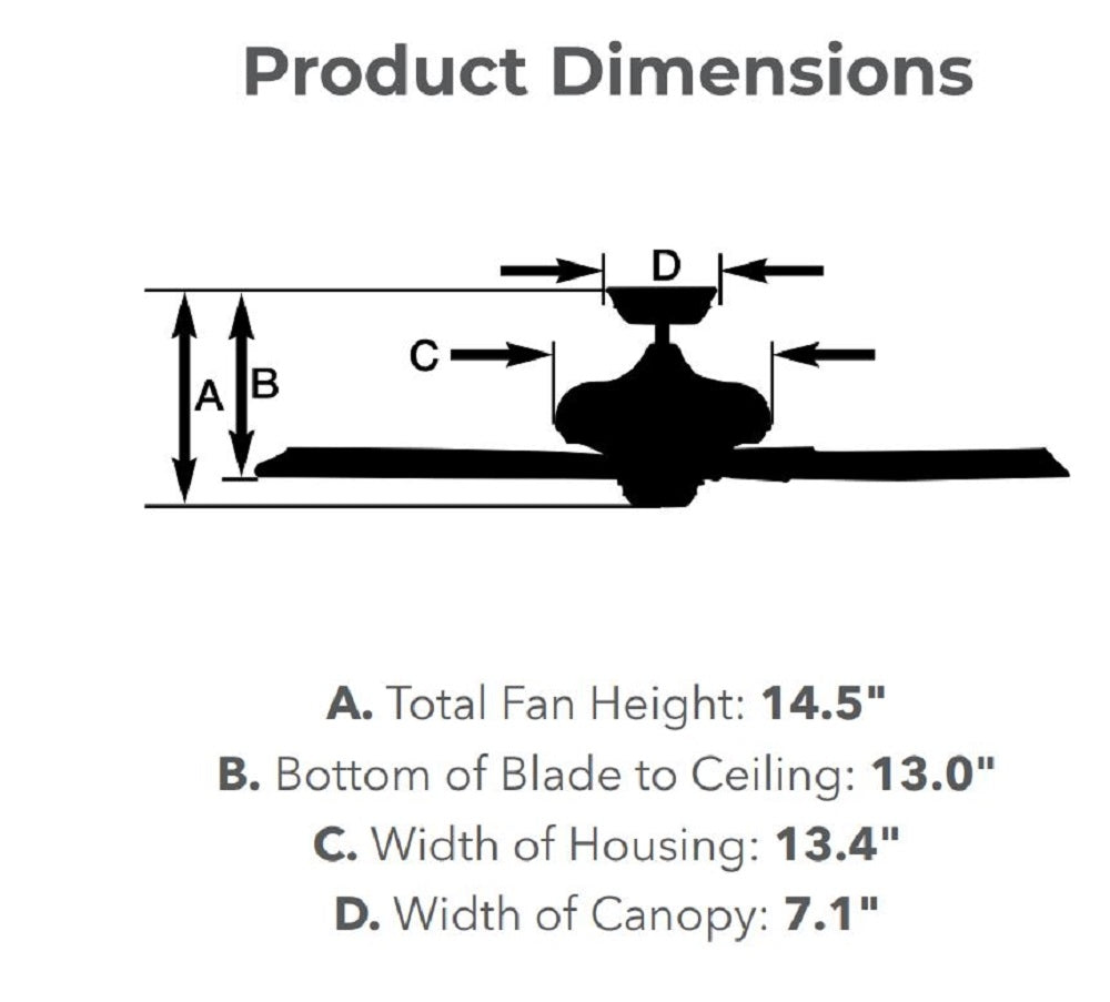 Luminance Kathy Ireland Carrera Grande Eco 60" Ceiling Fan Brushed Steel Mahogany Blades CF788AP-G60DM
