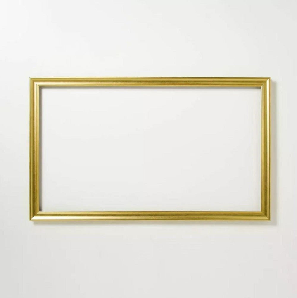 Deco TV Frames 55" TV Frame Bezel Brass Finish, Hearth & Hand with Magnolia, Compatible for Samsung The Frame 2021-2024 TV models