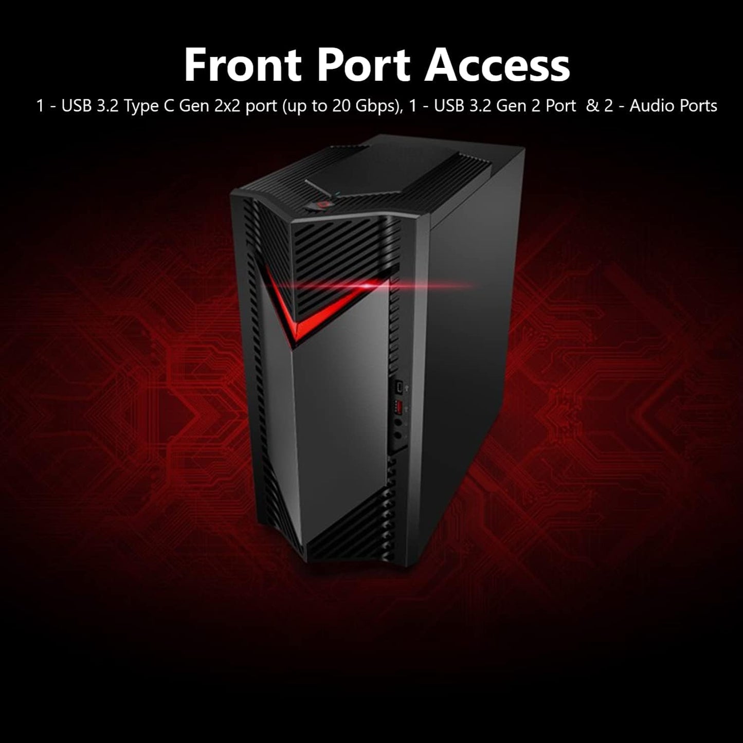 Acer Nitro 50 Gaming PC Intel Core i5-13400F 8GB/ 512GB SSD Win 11 Home DG.E3HAA.001