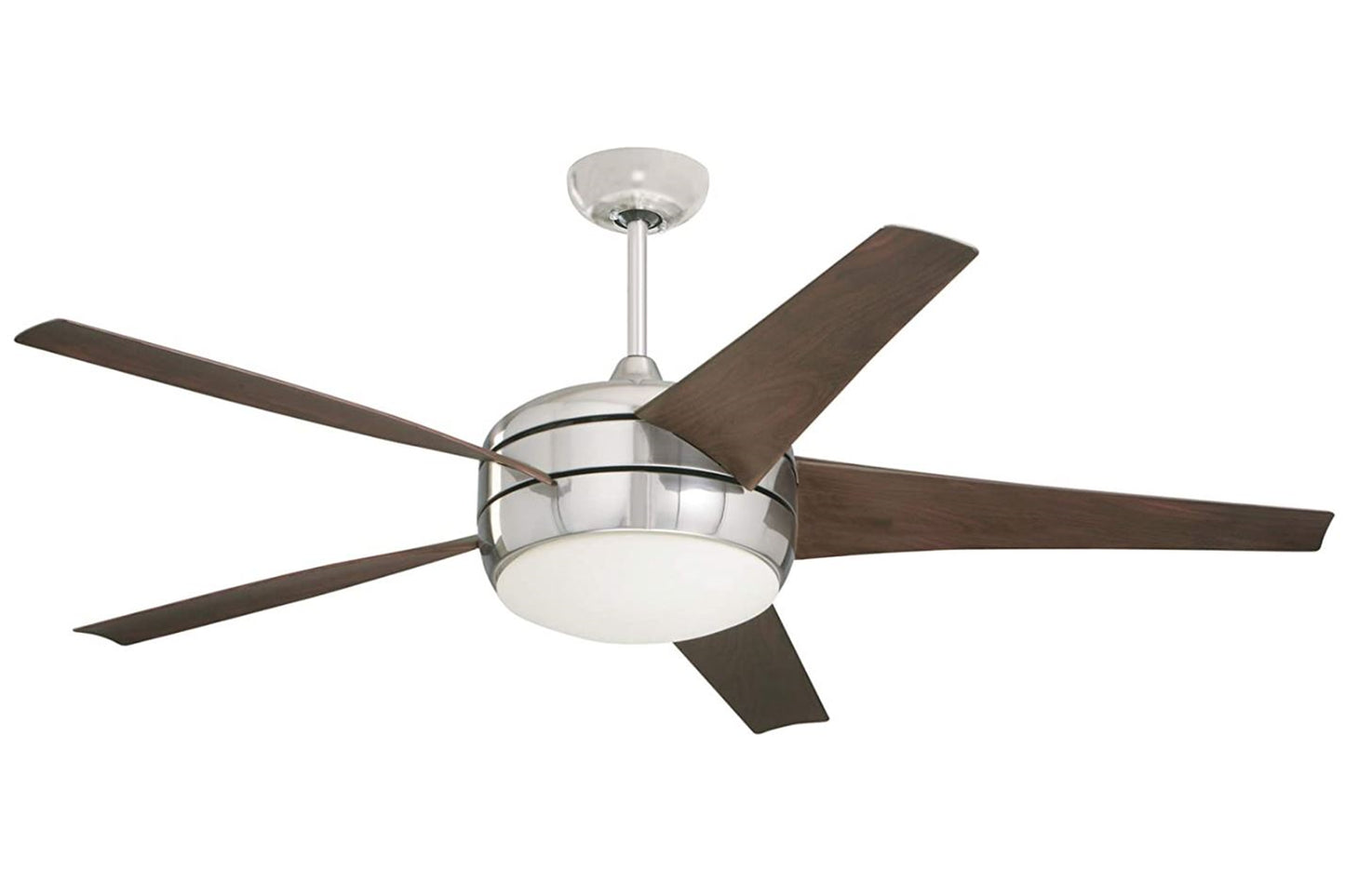 Emerson CF955LBS Midway Eco 54" Ceiling Fan LED Lights & Remote, Midnight Bordeaux