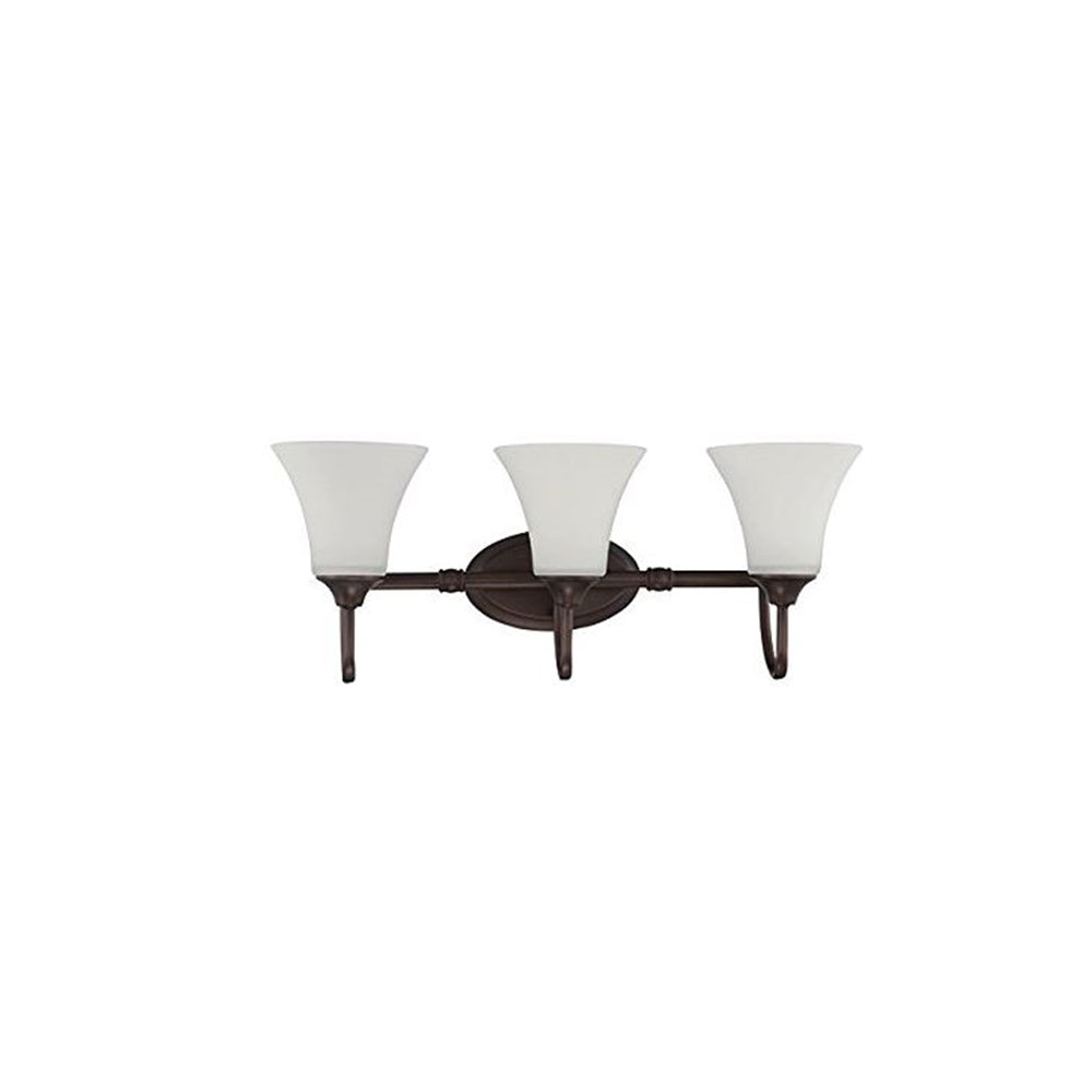 LUMINANCE F18043-64 Vanity Darby 3-Lights 100W Provincial Bronze