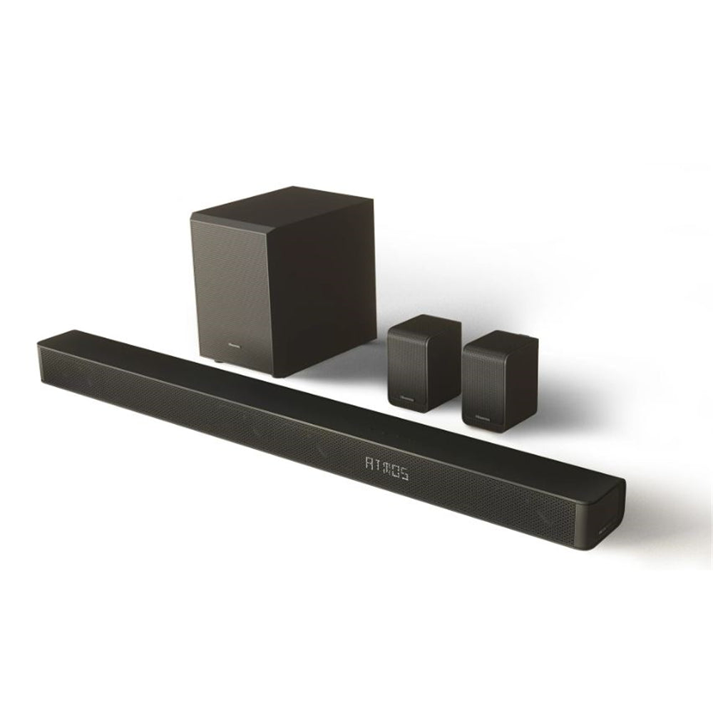 Hisense 5.1 Channel Soundbar with Wireless Subwoofer AX5100G - Black
