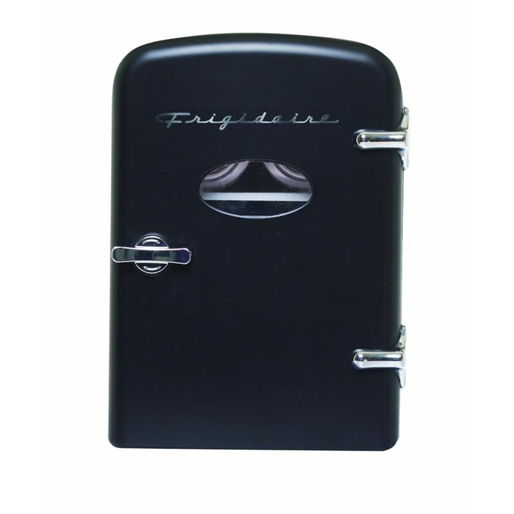 Frigidaire Portable Retro 6-can Mini Fridge EFMIS129-BLACK Certified Refurbished