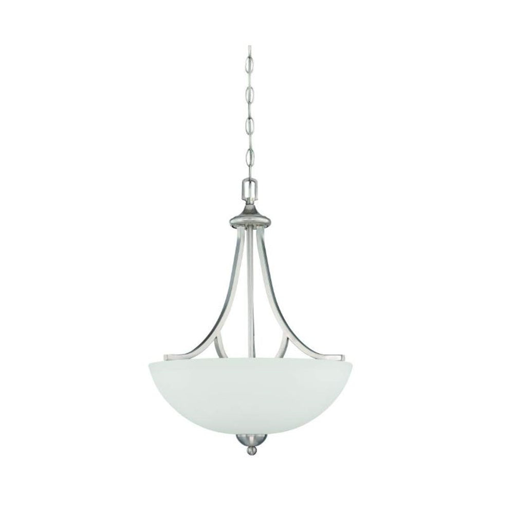 Sunset Pendant Preston 3-Lights Satin Nickel 100W - F16086-80