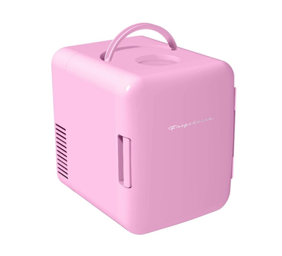 Frigidaire Mini Portable Compact Fridge Cooler, 4-Liter EFMIS149-PINK