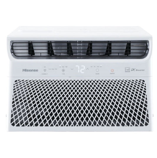 Hisense AW0823TW1W 8000 BTU 115V 350 sq ft Window Air Conditioner - White, ConnectLife app, 3 different modes (Cooling, Fan, Dehumidifier)