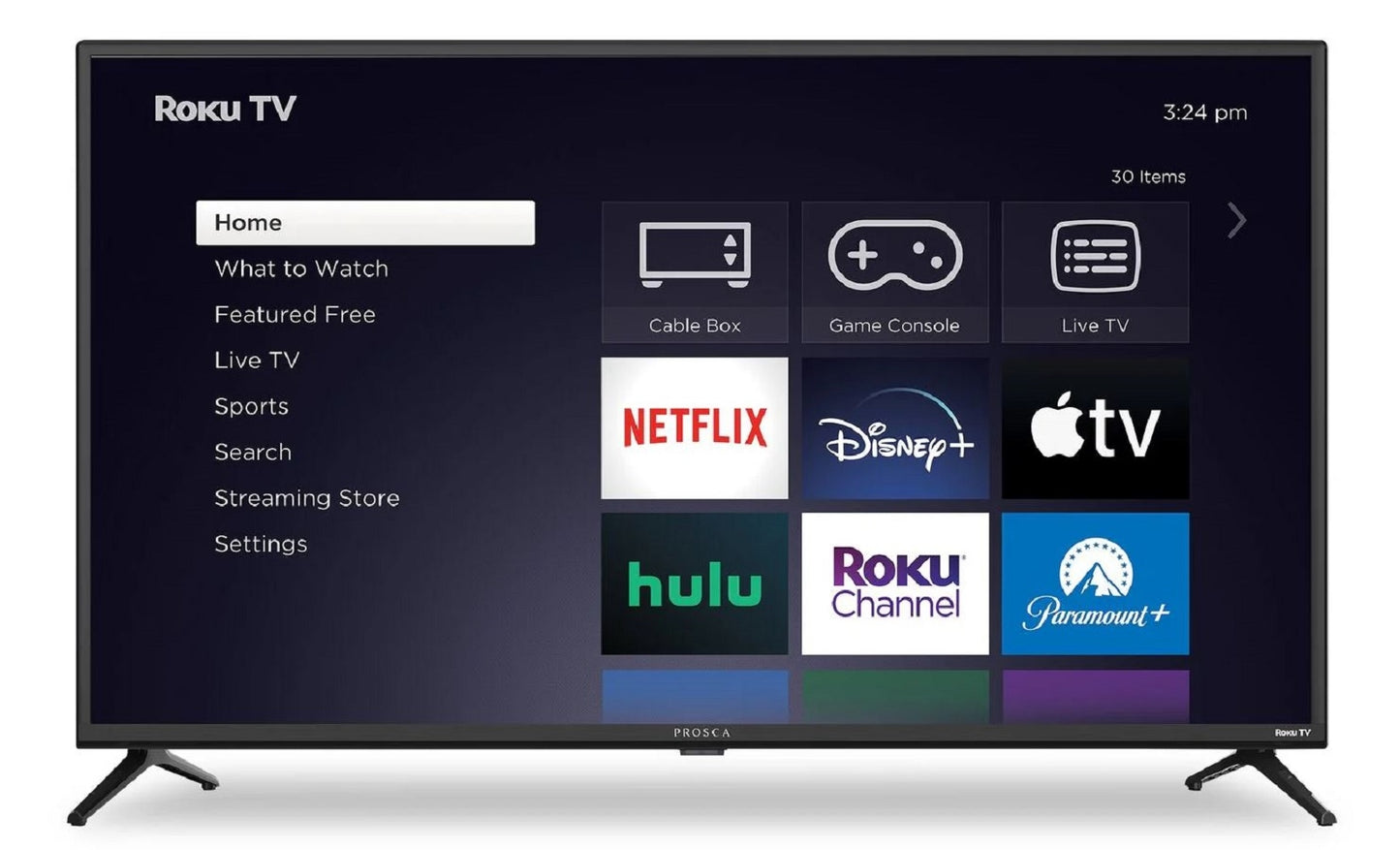 Proscan 42" Class Full HD 1080P ROKU Smart TV Black PTR4266