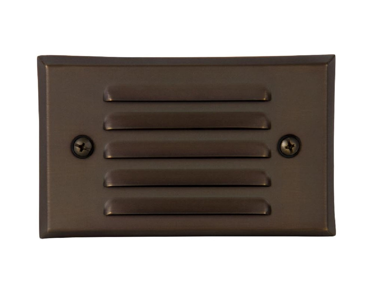 Luminance Single Louver Step Light Foundry Bronze - FG2500-77