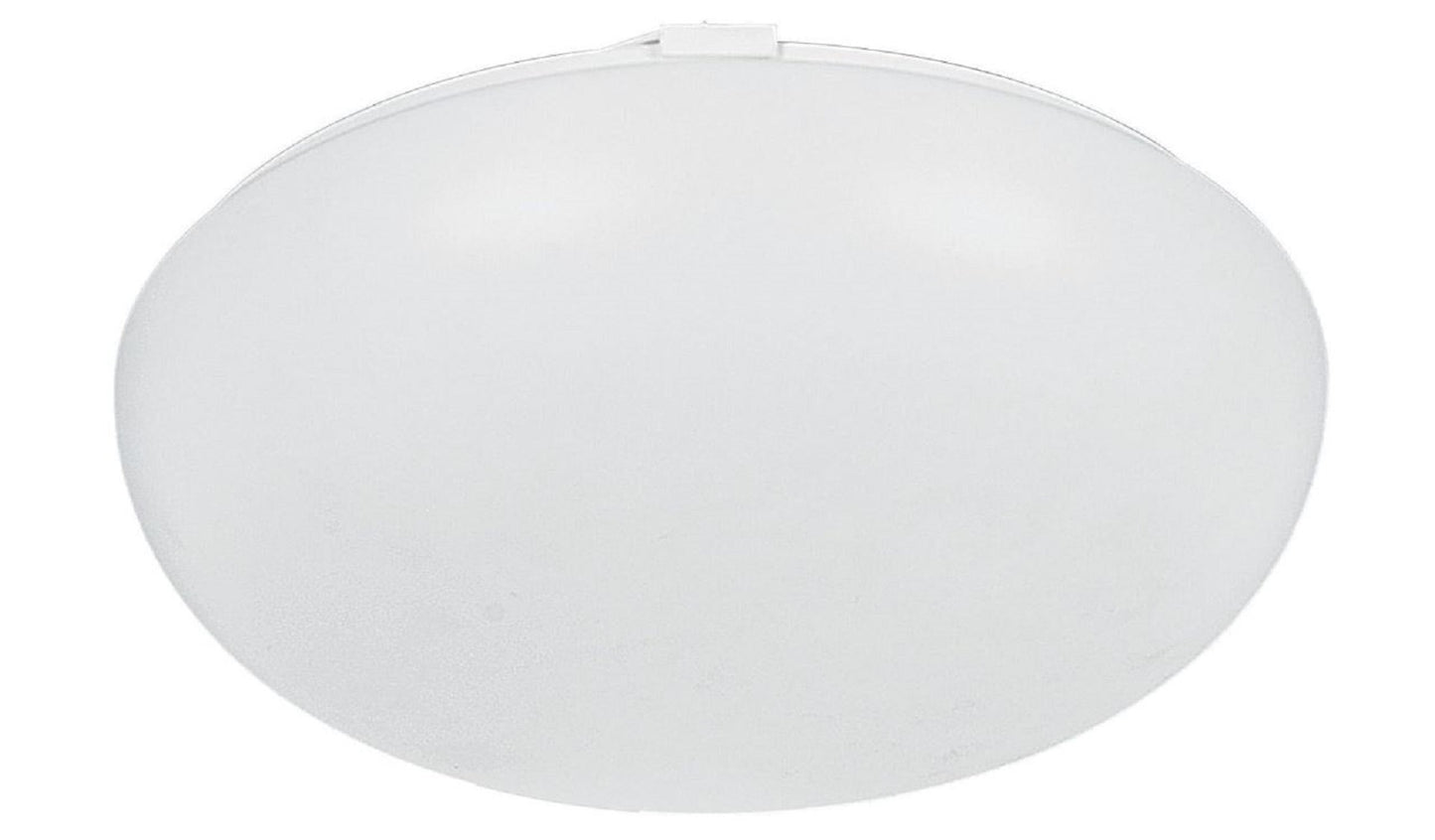 Sunset Lighting 11" Flush Mount White Acrylic Lens Shades, Mushroom Style F8080-30