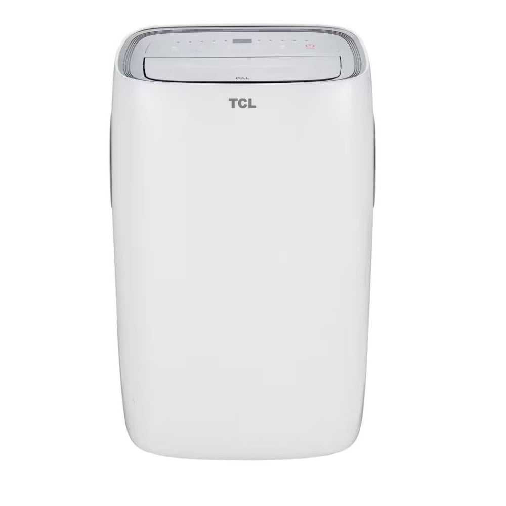 TCL 12,000 BTU ASHRAE/6,200 BTU DO (115-Volt) White Portable Air Conditioner with Heater & Remote, Cools 250-sq ft, 3 cooling speeds and 3 fan speeds TPC-12E/KA